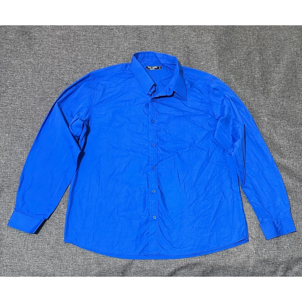 Paul Jones Men's 2XL Blue Long‎ Sleeve Shirt